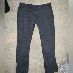 George Men’s Slim Gray Khaki Pants